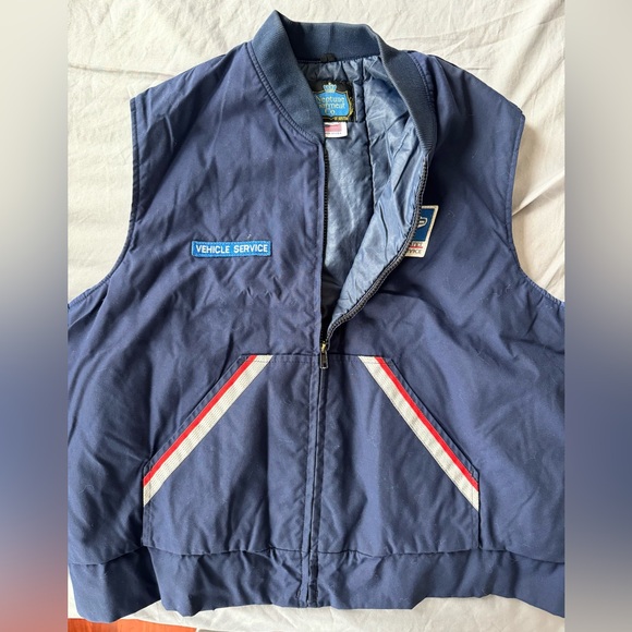 USPS US mail vest pre owned - Picture 1 of 4